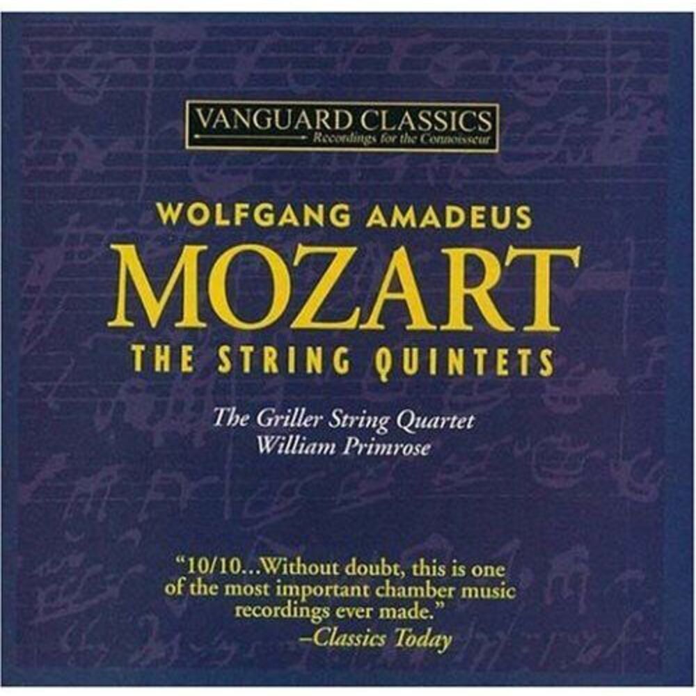 William Primrose - Complete String Quintets  CD